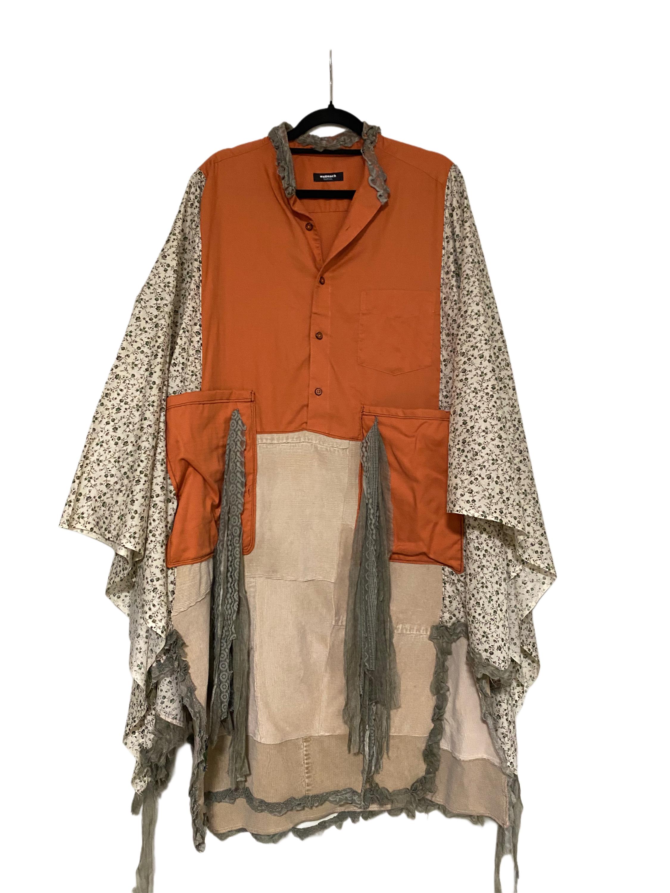 Hemd mit großer tasche