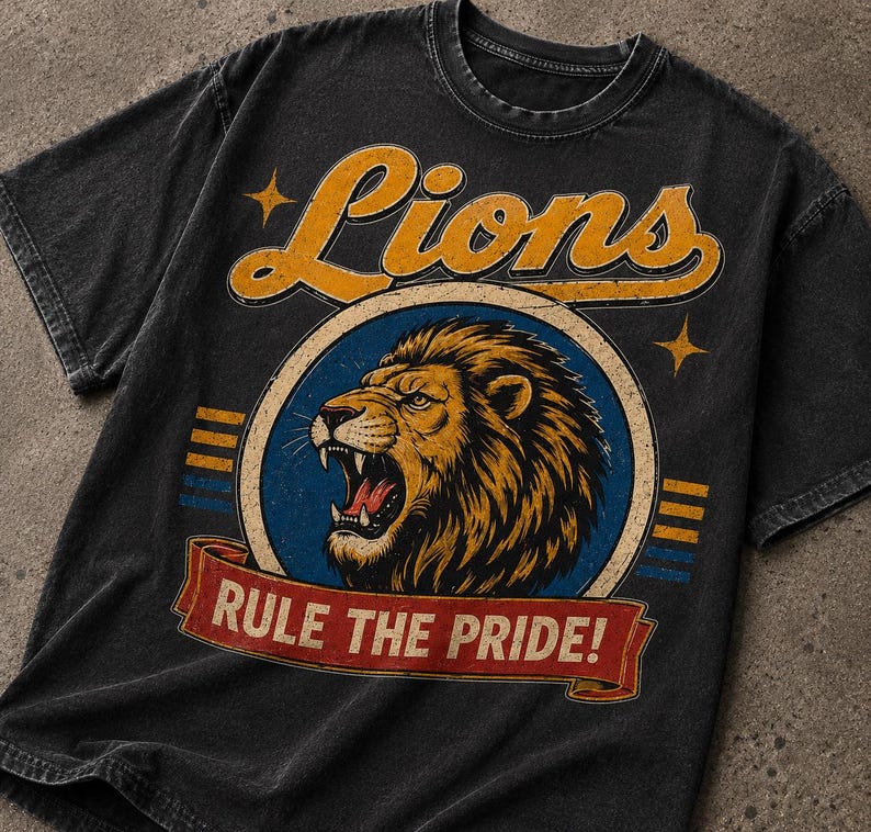 Custom 50’s Vintage School Mascot PNG | Personalized Team Mascot Shirt Design | Custom Football Mascot | Sublimation PNG | Digital Download image 6