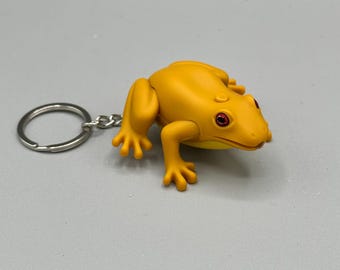 Puerto Rico Coquí Frog Keychain: Light-Up Singing Souvenir