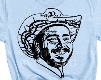 Post Malone Svg Etsy