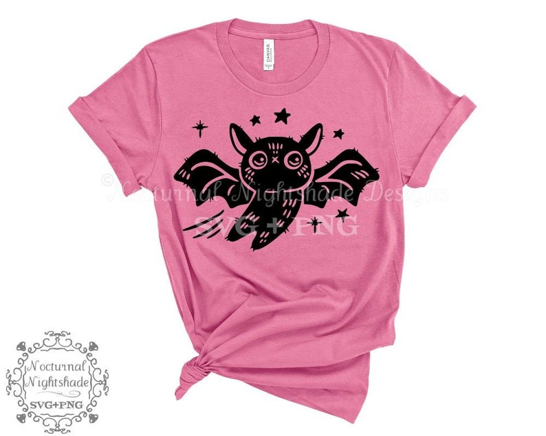 Cute Gothic Bat SVG Baby Bat SVG Halloween Bat Svg Cute Etsy