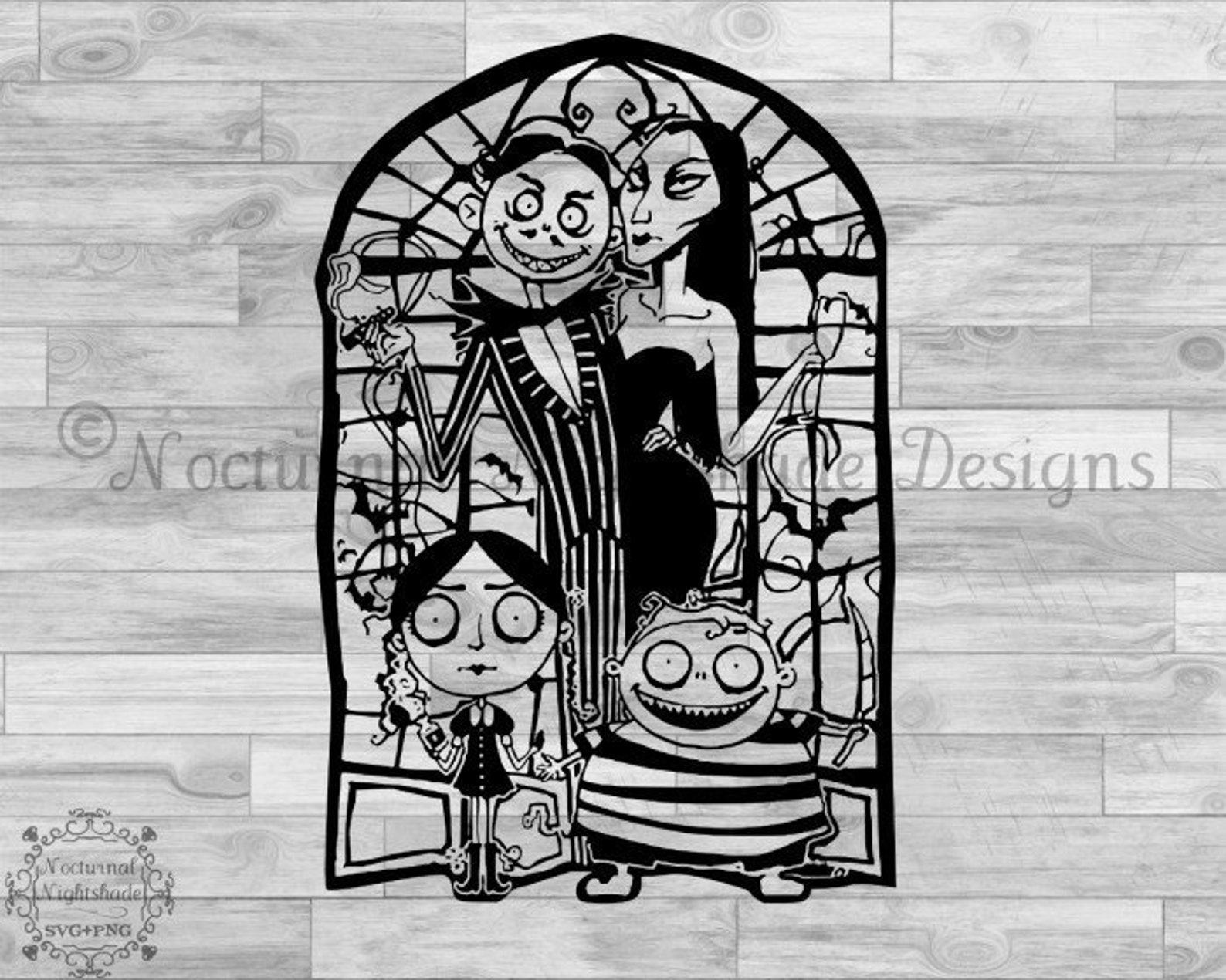 Download Addams Family Svg Wednesday Addams Svg Morticia Svg Gomez ...