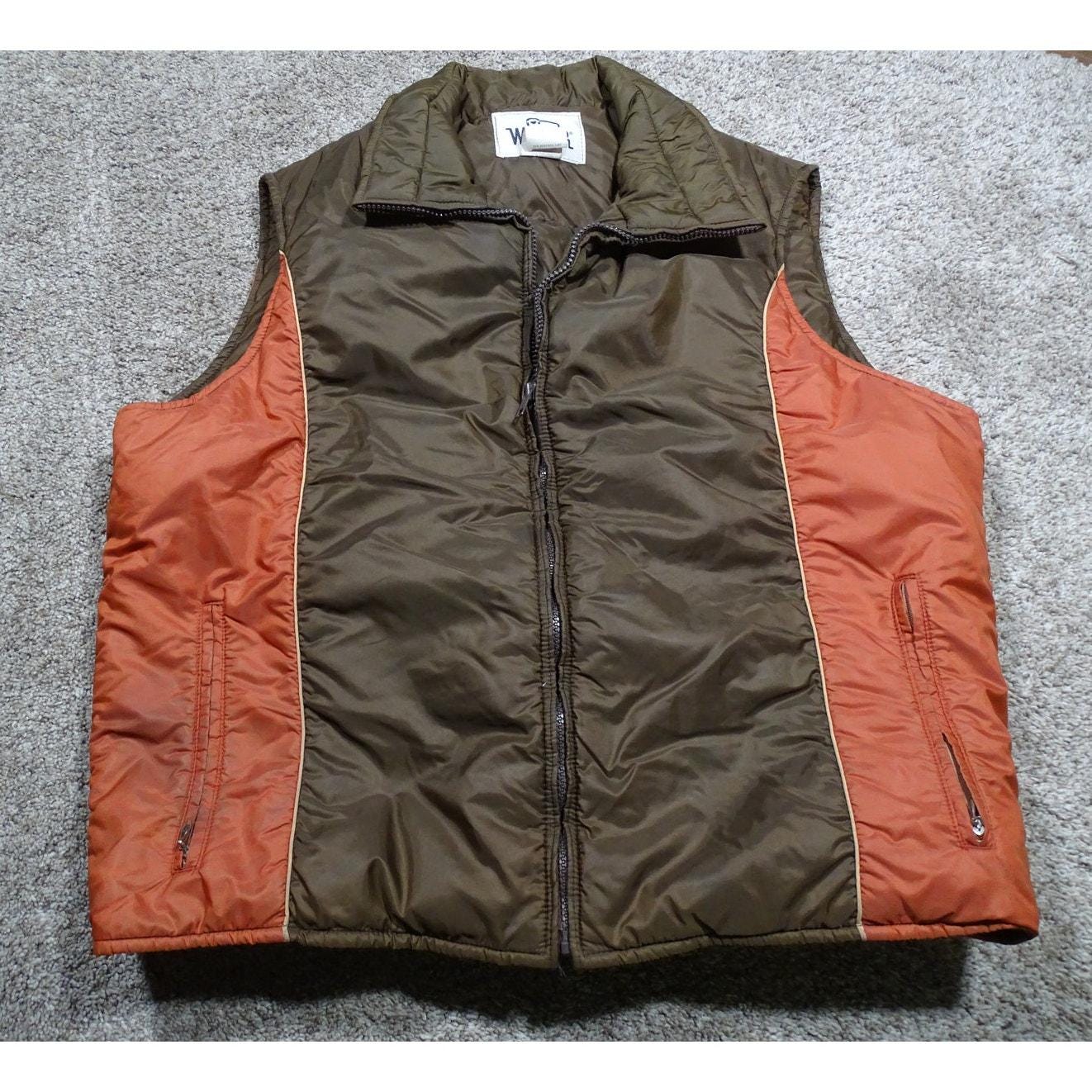 Woolrich Down Vest - Etsy