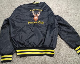 Vintage Kensho Abe Sports Embroidered Big Spellout Grizzly Bear