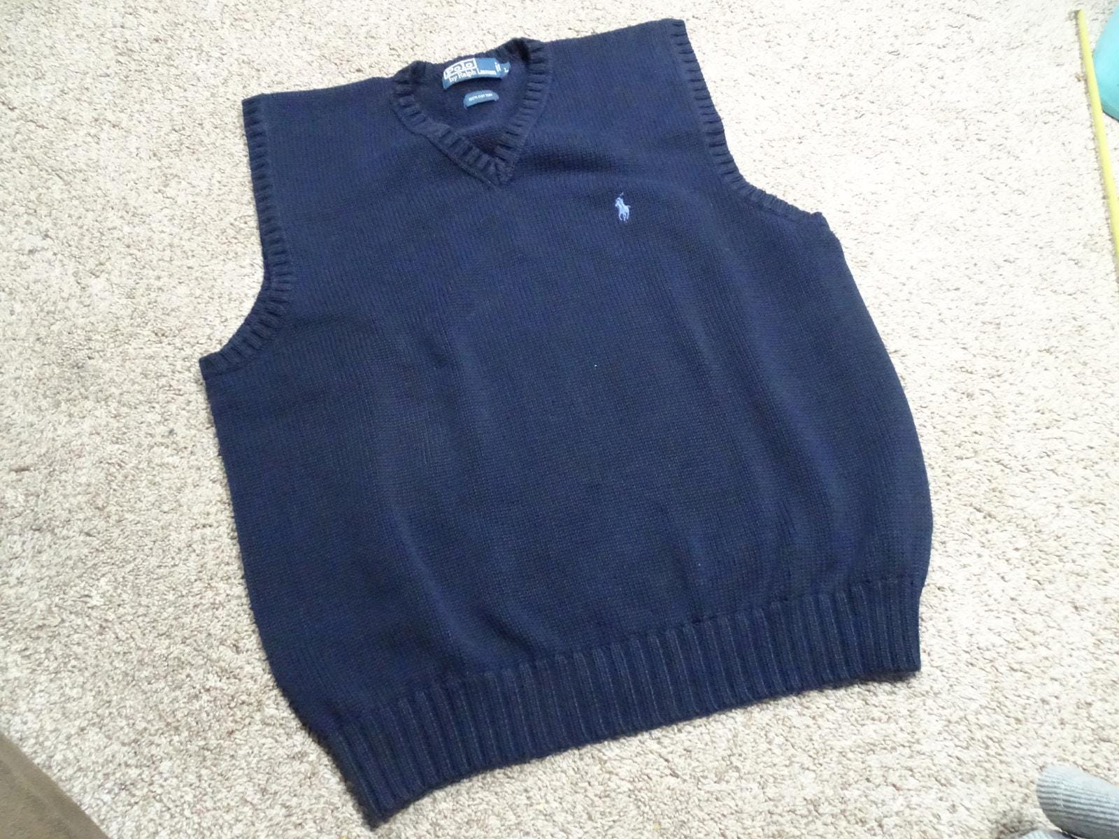 トップス 90s Polo Ralph Lauren Oild Cotton Vest S $_57.JPG?set_id=880000500F