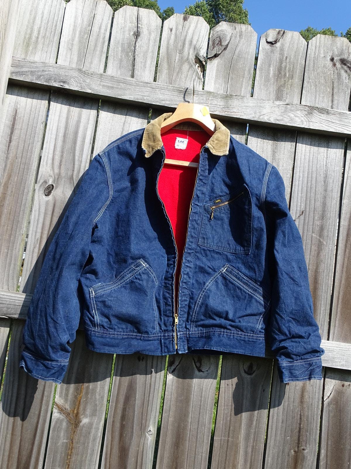 Lee Denim Jacket 42 - Etsy