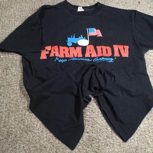 Neil Young Willie Norah 他 FARM AID 25シャツ 2010 FARM AID WI