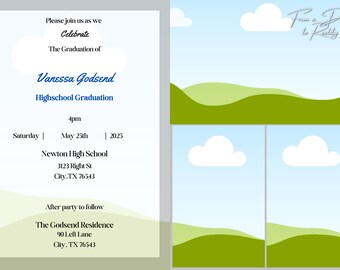 EDITABLE GRADUATION MAGAZINE Template