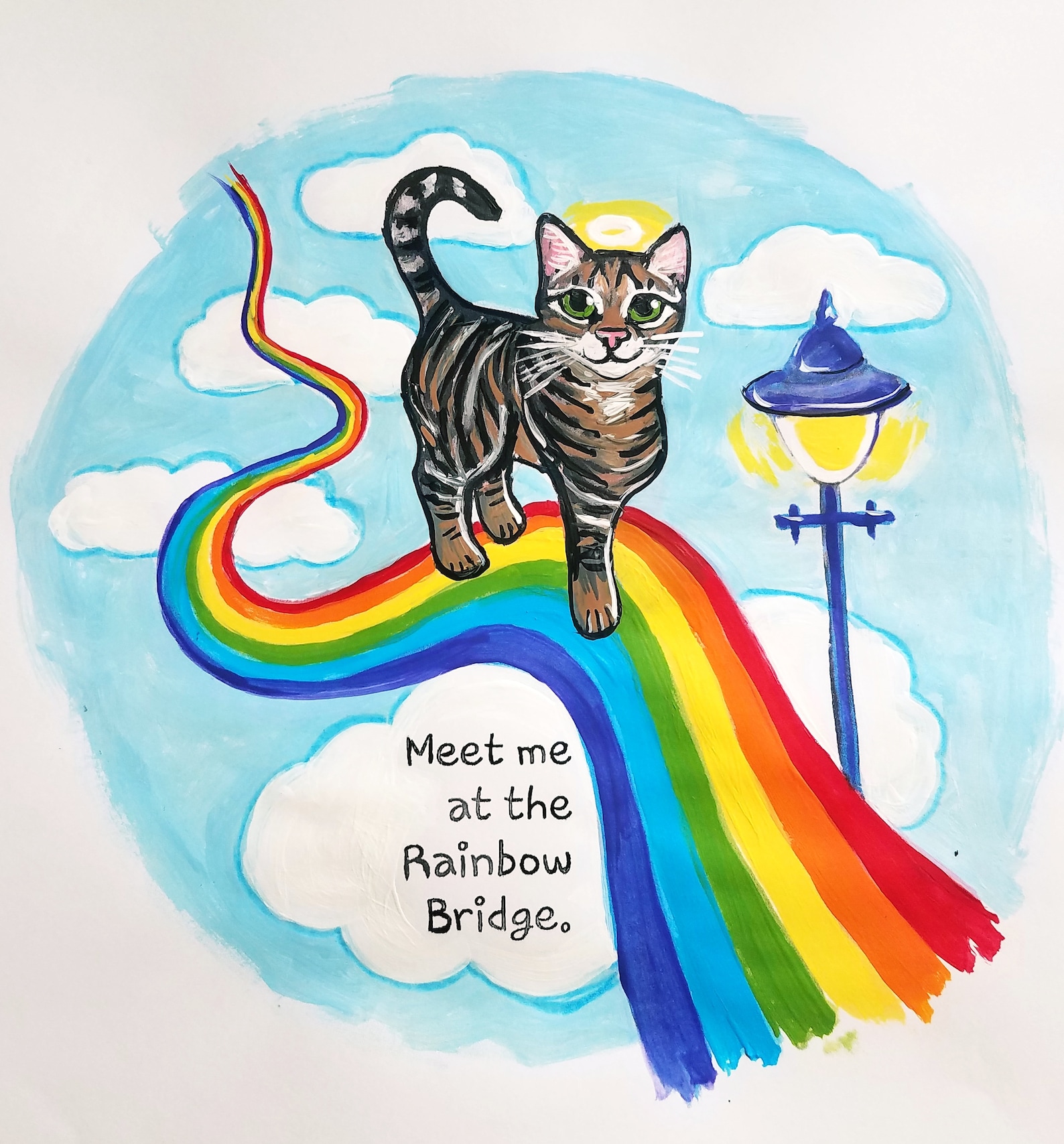 Bilder Regenbogenbrücke Katze: Ein Malbuch-Abenteuer für Groß und Klein