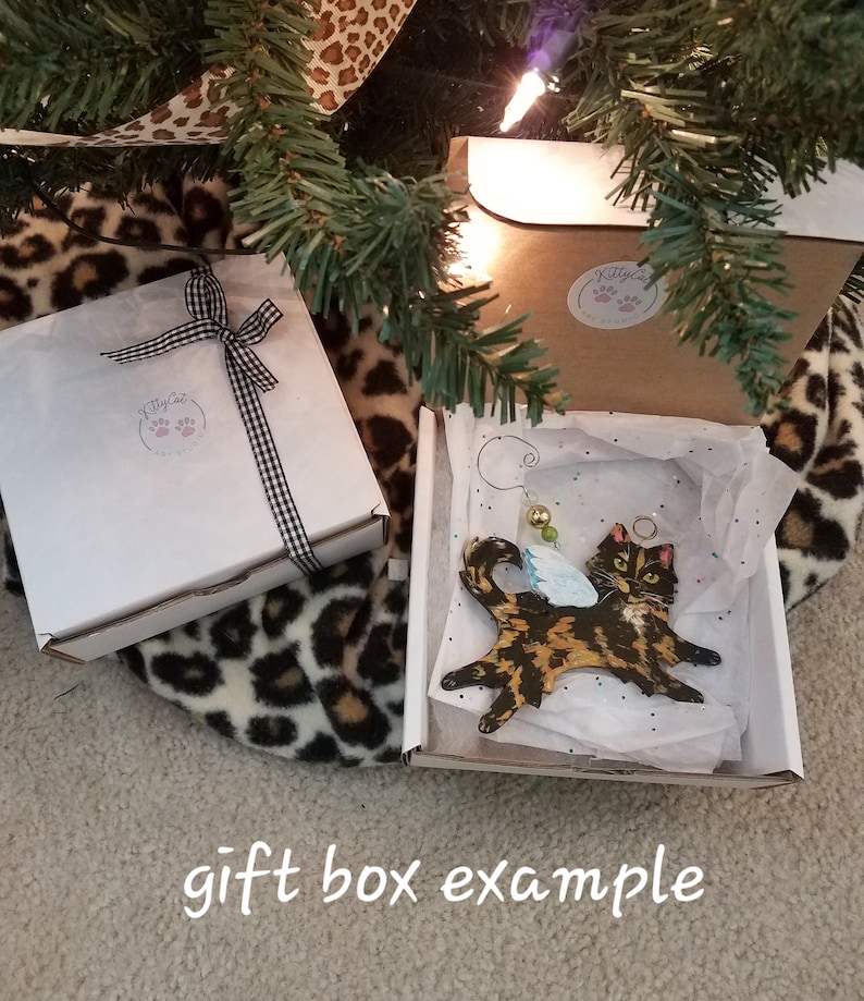 Pet Memorial Ornament Cat Christmas Ornament Family Gift Etsy