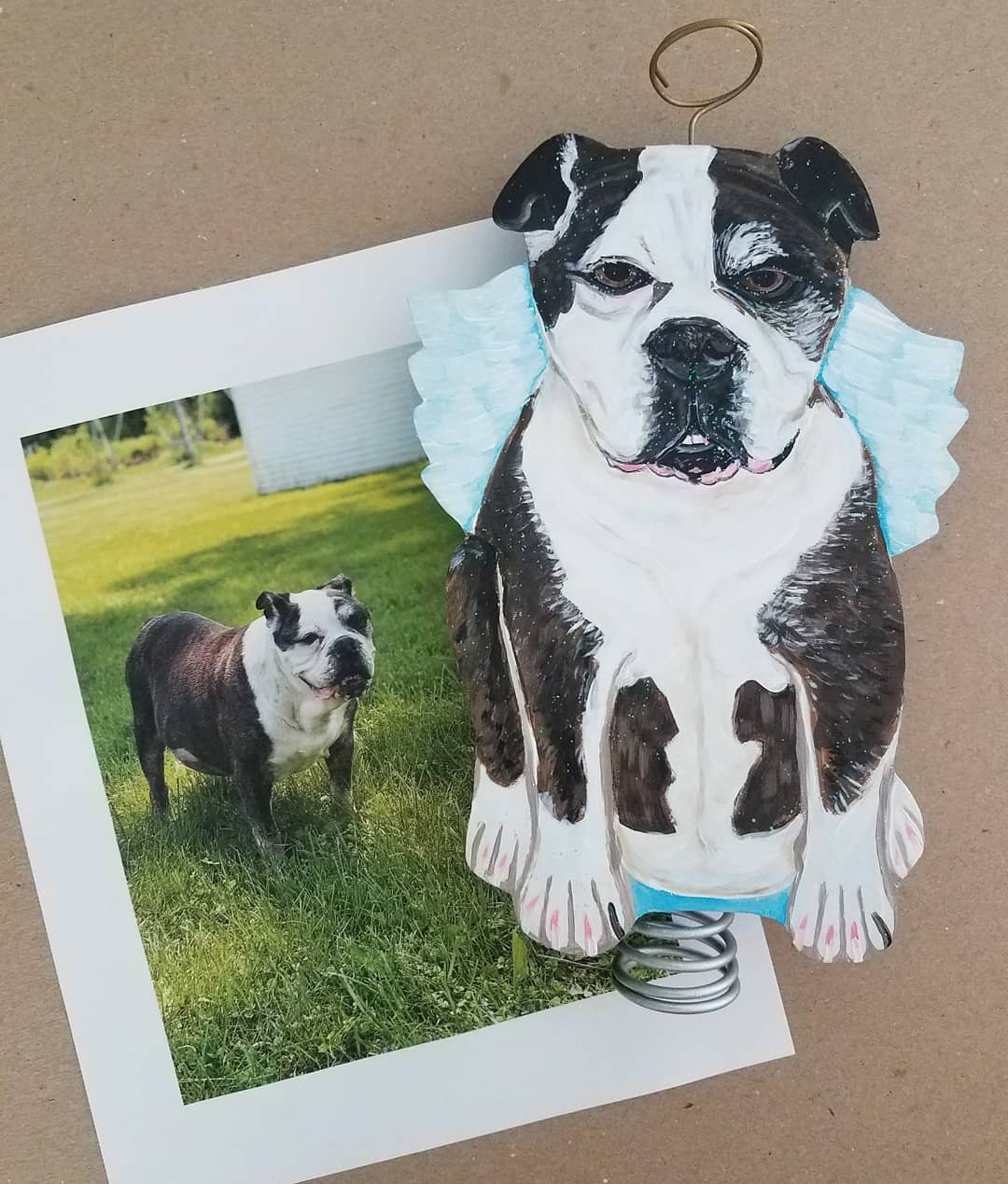 Custom Dog Tree Topper Christmas Tree Topper Dog Memorial Etsy