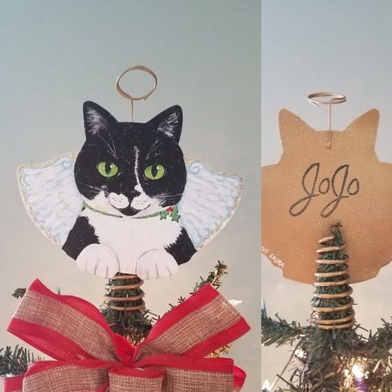 Custom Cat Tree Topper Personalized Cat Cat Memorial Gift Etsy