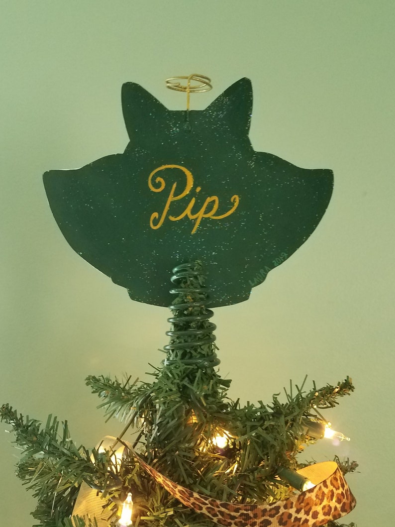 Custom Cat Tree Topper Personalized Cat Cat Memorial Gift Etsy
