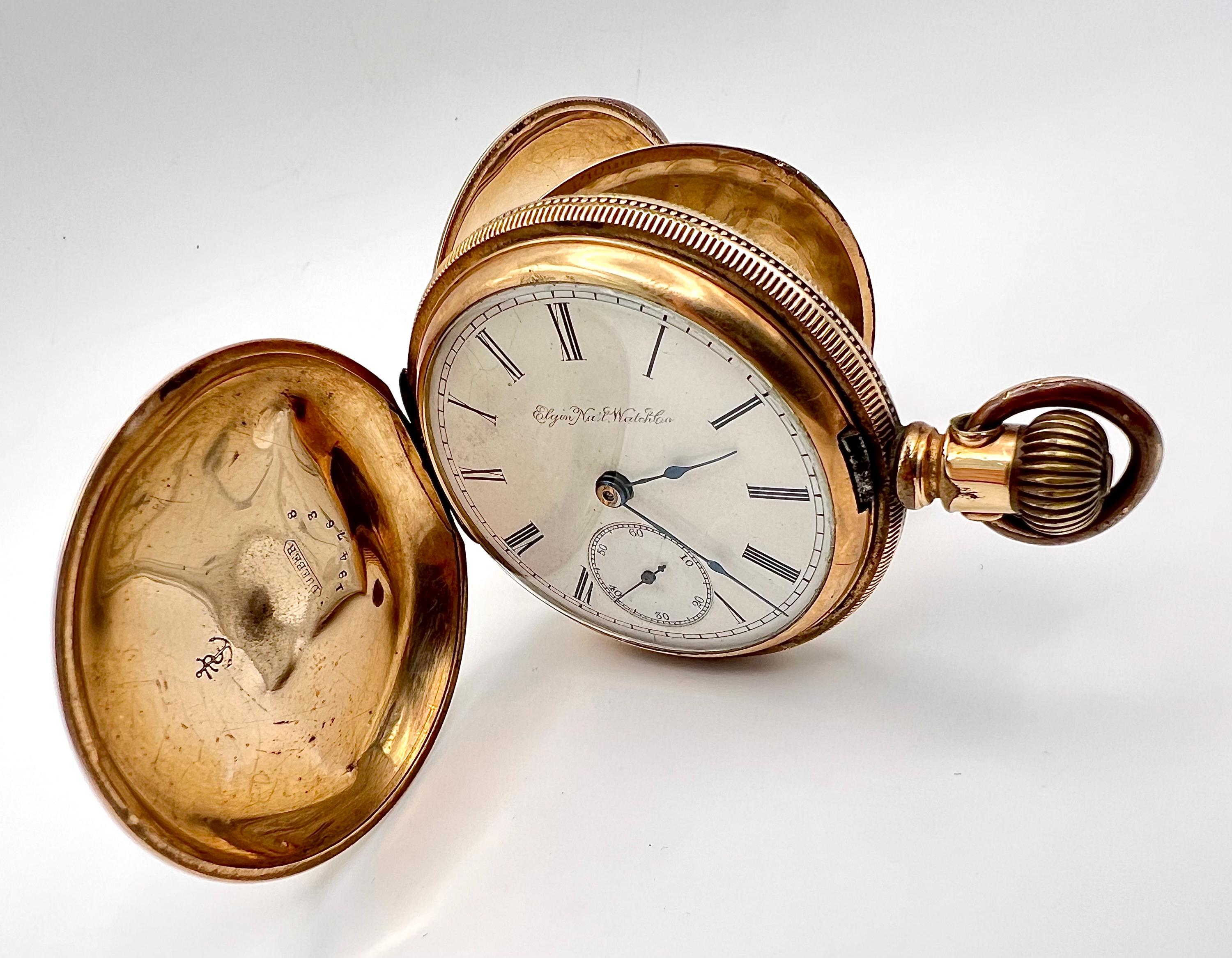 Antique Dueber Warranted 20 Years Dueber Pocket Watch