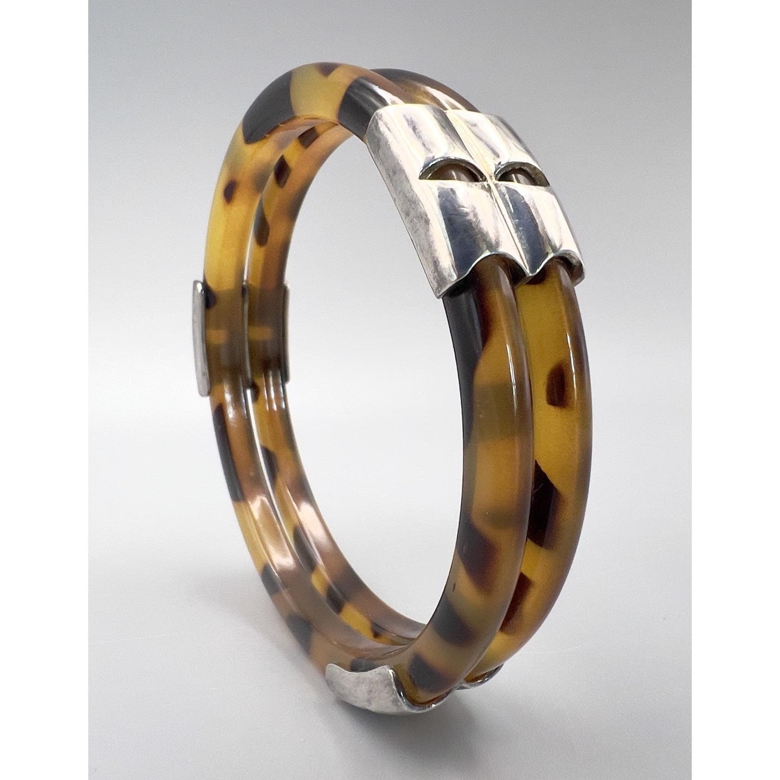 SHIMADANTIQUES × toff : Bangle brass SHIMADANTIQUES × toff : Bangle brass Antique Tortoise Shell Bangle