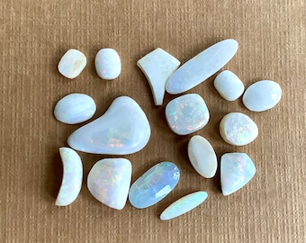 Australian Opal Rub Parcel Mixed Assorted Gems Lot 7 Grams