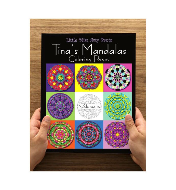 picture Easy Stress Relief Mandala Coloring Pages mandala coloring book volume 5