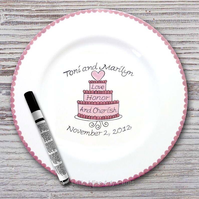 Signature Plate Wedding