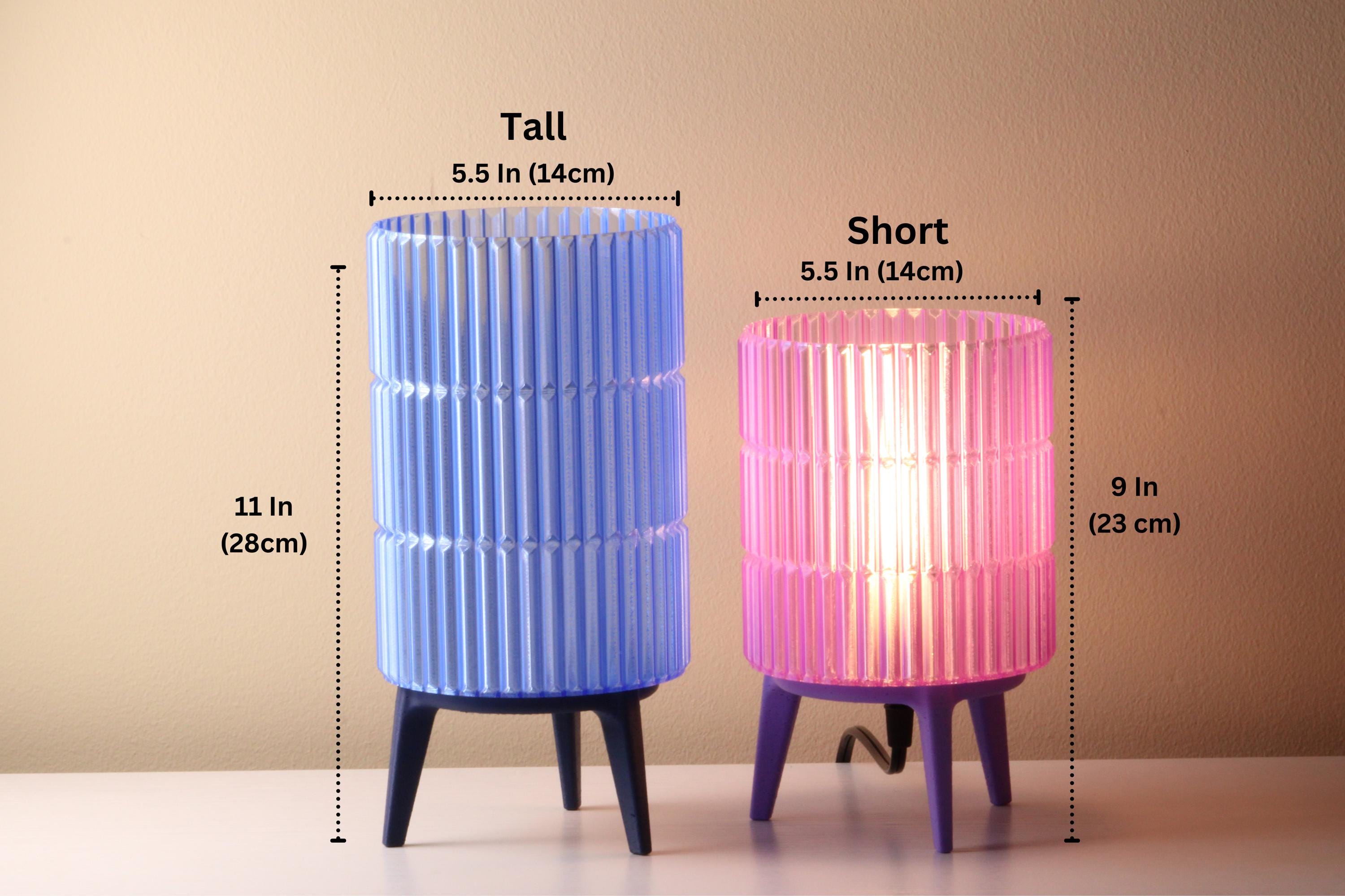 Cotton Candy Table Lamp: Dimmable Minimalist Bedside Light - Etsy