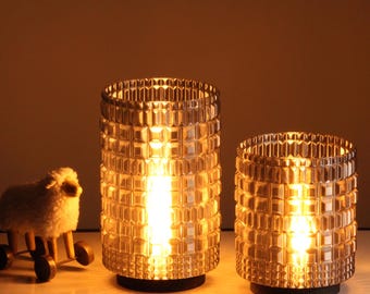 Cendre Table Lamp, Cozy Amber Dimmable Warm Bedside Lamp, Amber Table Lamp, Unique Desk Light, Vintage Table Lamp, Modern, Minimalist