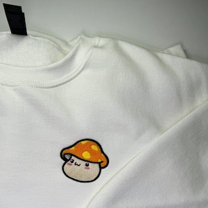 Maplestory Mushroom Sweatshirt/T-Shirt mit Stickerei l Unisex
