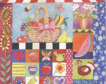 Farmer's Market - limited edition giclee print
