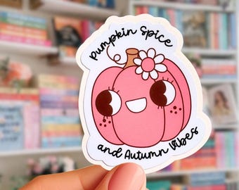 Pumpkin Spice Autumn Sticker