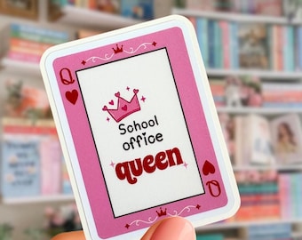 School Office Sticker Admin Staff Gift