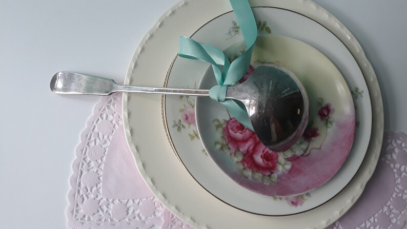 Weddings Bridal Vintage Soup Ladle Bailey Banks /& Biddle Silverplate