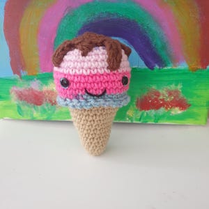 Helado de crochet