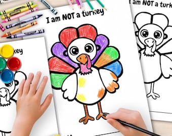 Create your own turkey in disguise | Turkey in Disguise | Thanksgiving Craft | School Craft | Thanksgiving printable | Thanksgiving Project