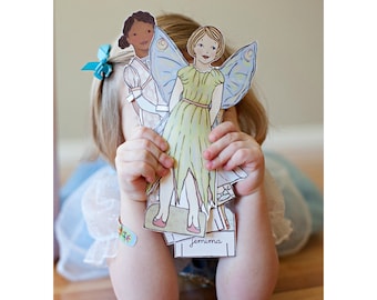 Paper Doll Coloring Book PDF