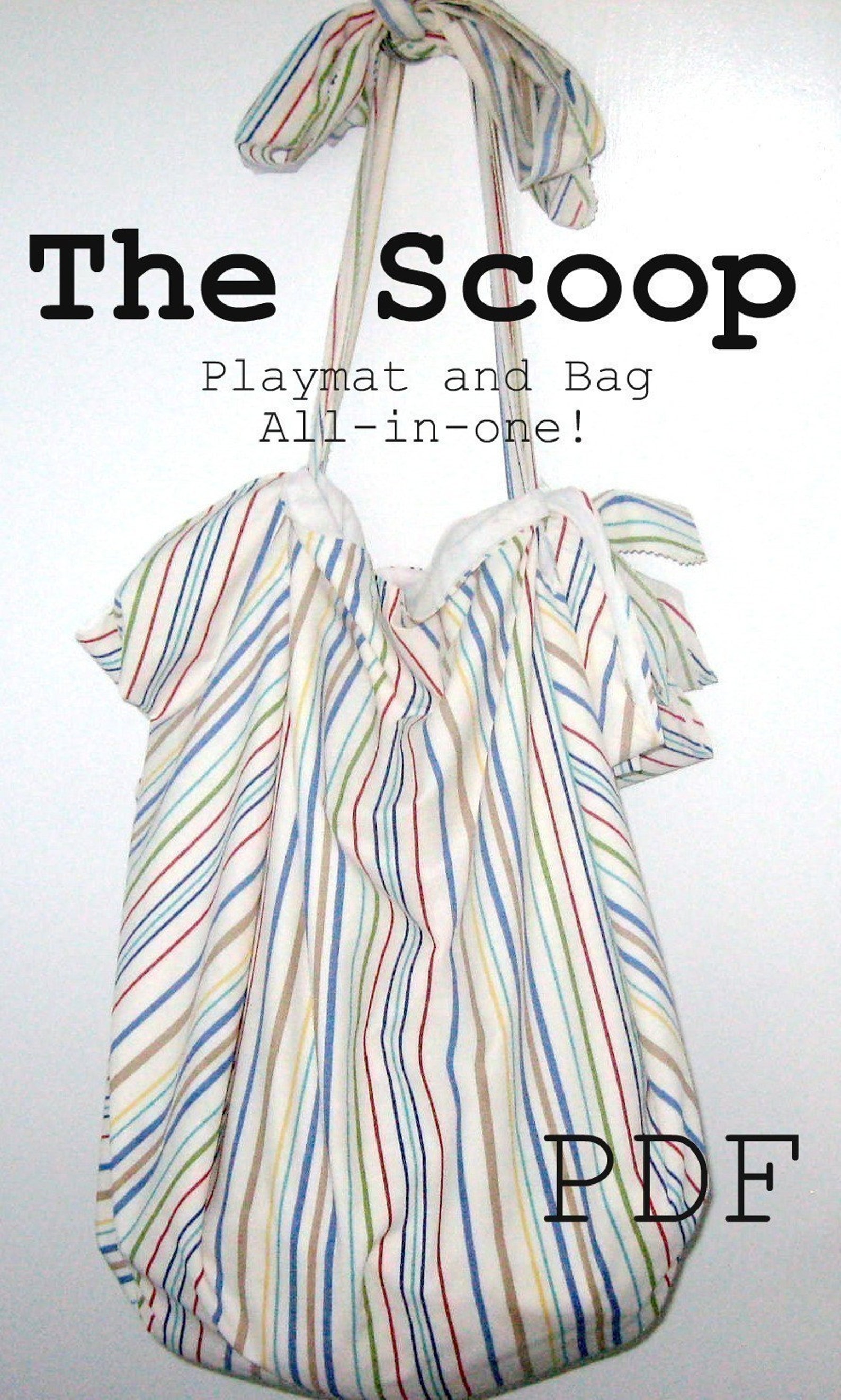 The SCOOP Children's Blanket Playmat Bag Allinone PDF Ebook Pattern