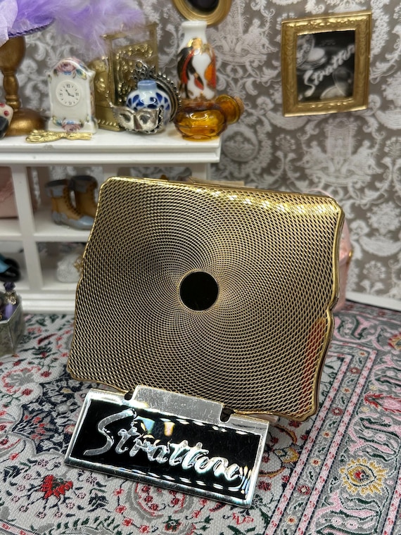 Unused Vintage Stratton Rectangular Powder Compac… - image 3