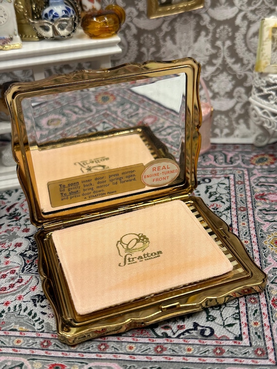 Unused Vintage Stratton Rectangular Powder Compac… - image 5