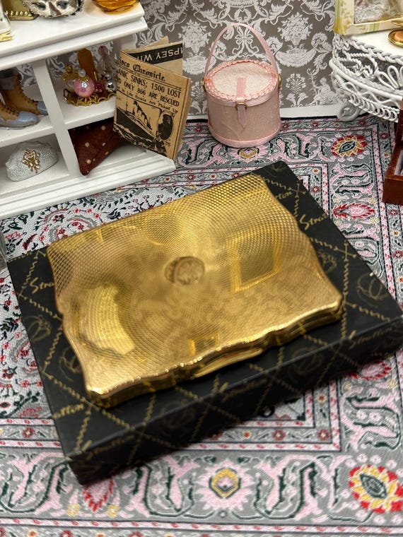 Unused Vintage Stratton Rectangular Powder Compac… - image 9