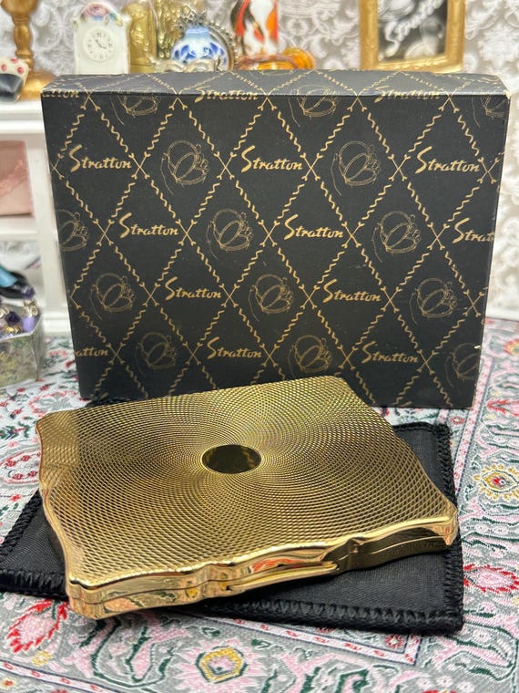 Unused Vintage Stratton Rectangular Powder Compac… - image 8