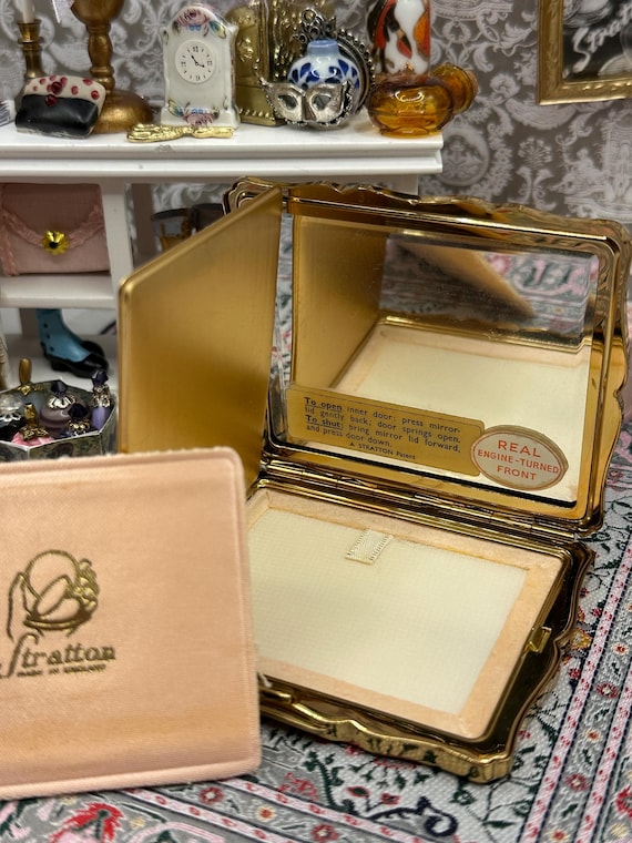Unused Vintage Stratton Rectangular Powder Compac… - image 7