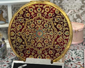 ヴィンテージ パウダー コンパクト: 「コティ フレンチフレア