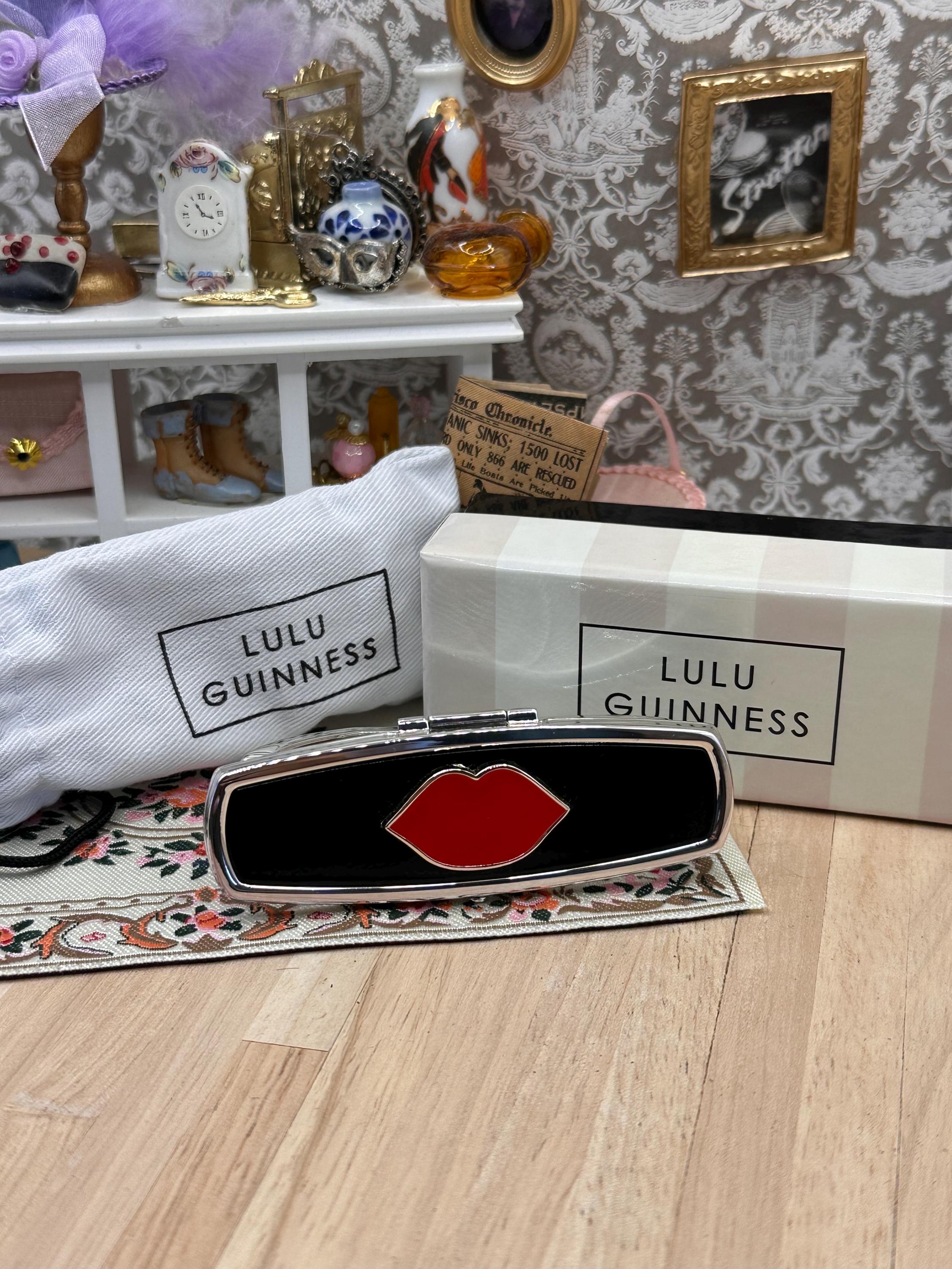 LULU GUINNESS コンパクトミラー Lulu Red Bay Compact Mirror | Lulu