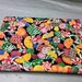 Christmas Candy Fabric with Sparkles