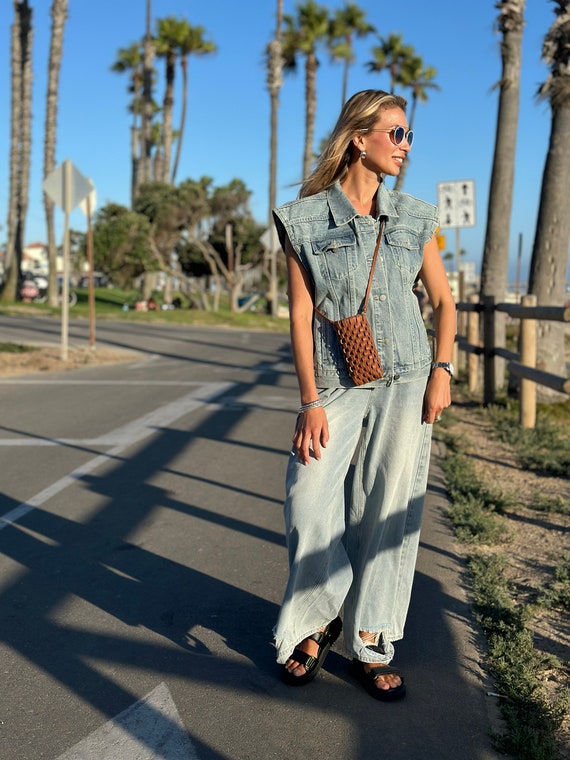 ベスト ジレ 「HOUSTON woman」DENIM M-65 VEST レディース HOUSTON ベスト ジレ 「HOUSTON woman」DENIM M-65 VEST