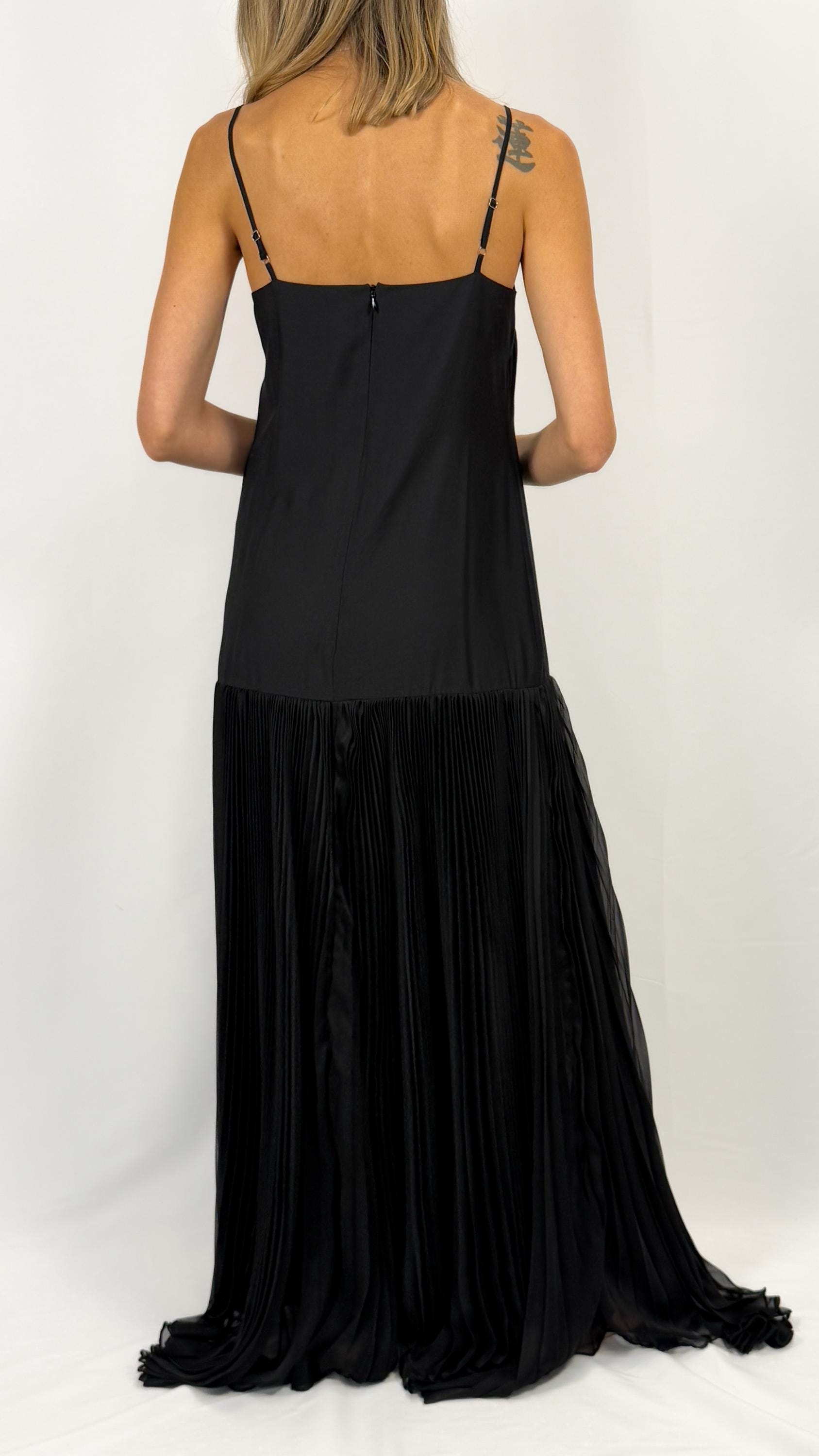 princess polly baby blue dress Women's Pleated Golden Maxi Dress | Vixen Collection