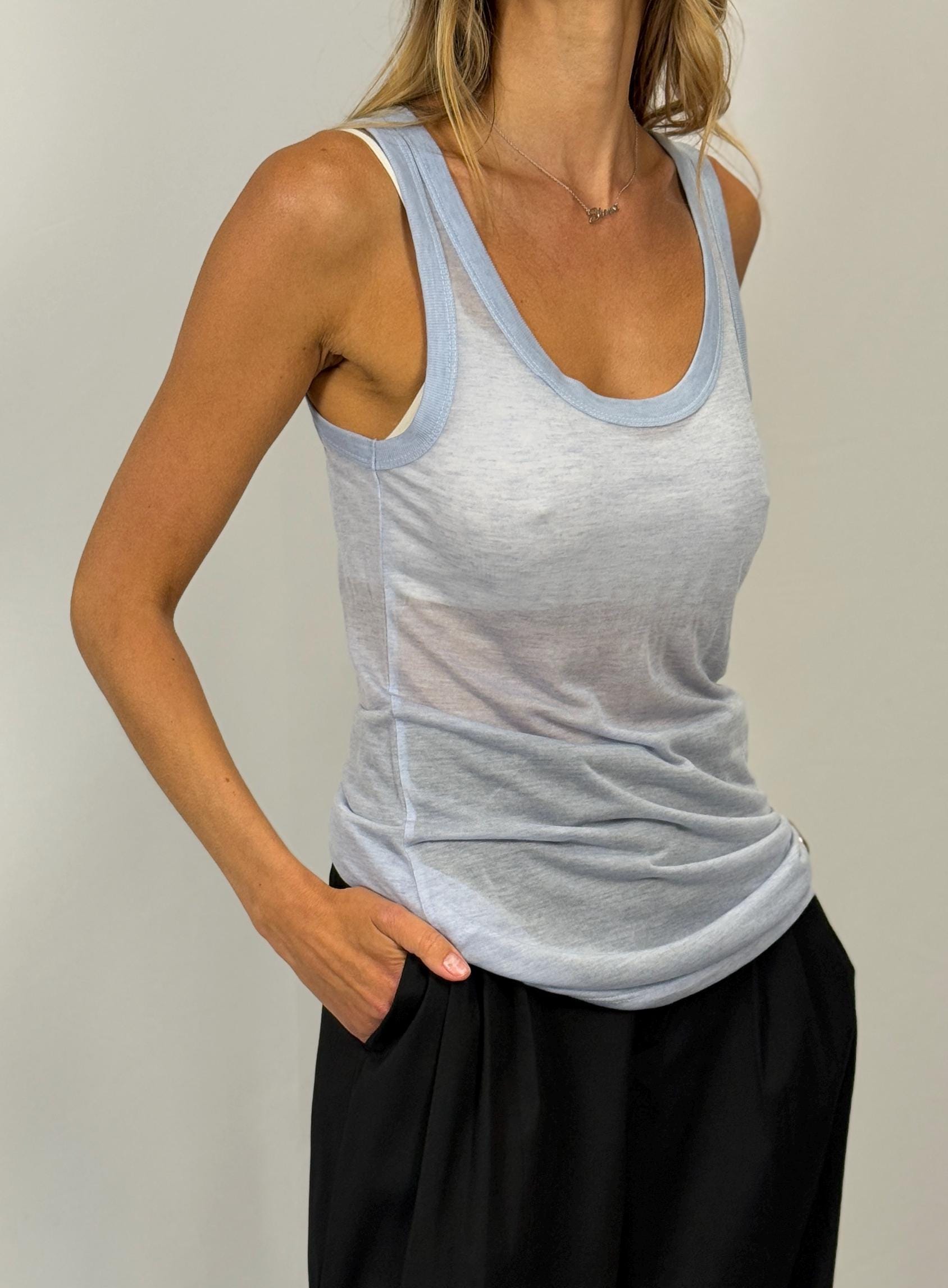 roco♡ Ameri SEE THROUGH LAYERED TOP Womens See Through Top - Etsy