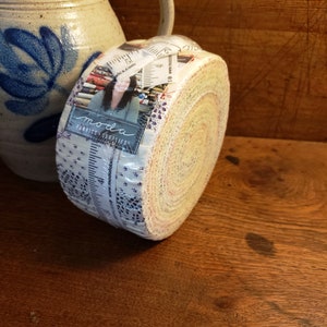 Garden Gatherings Shirtings Jelly Roll by Primitive Gatherings for Moda