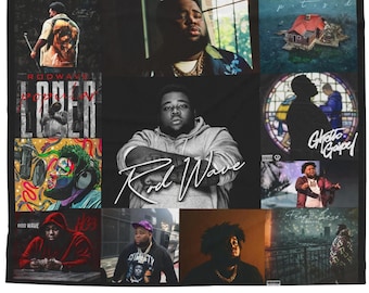 Rod Wave Blanket – Rod wave Fleece Blanket, Fan Gift, Rod Wave Gift For Fan, Cozy Fleece Blanket for Music Lovers, Viral TikTok Blanket