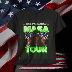 NBA YoungBoy MASA Tour Shirt  Graphic Tee, NBA Youngboy Shirt