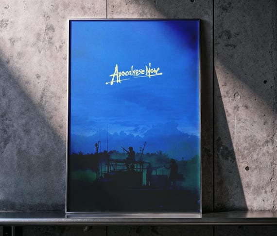 Apocalypse Now Poster | Movie poster | Marlon Brando | Harrison Ford | Wall Art | Home Decor | Film Poster Print