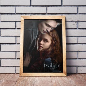Twilight (2008) Poster | Dämmerung Poster | Moderne minimalistische Wandkunst | Home Decor für Wohnzimmer & Schlafzimmer