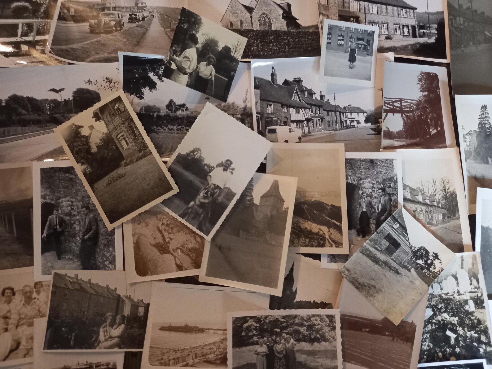 50 Assorted Vintage European Photographs, Black and White - Etsy